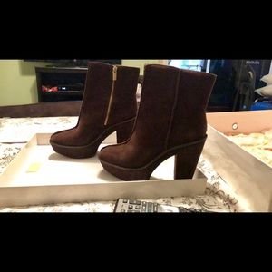 Michael Kors Brown Quinn Boots